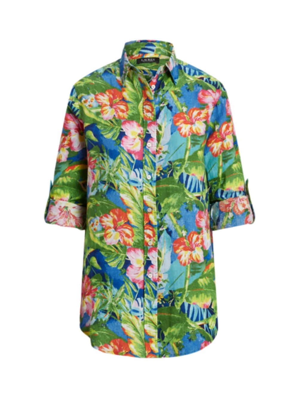 Floral Linen Shirt